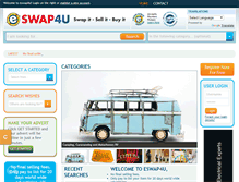 Tablet Screenshot of eswap4u.com